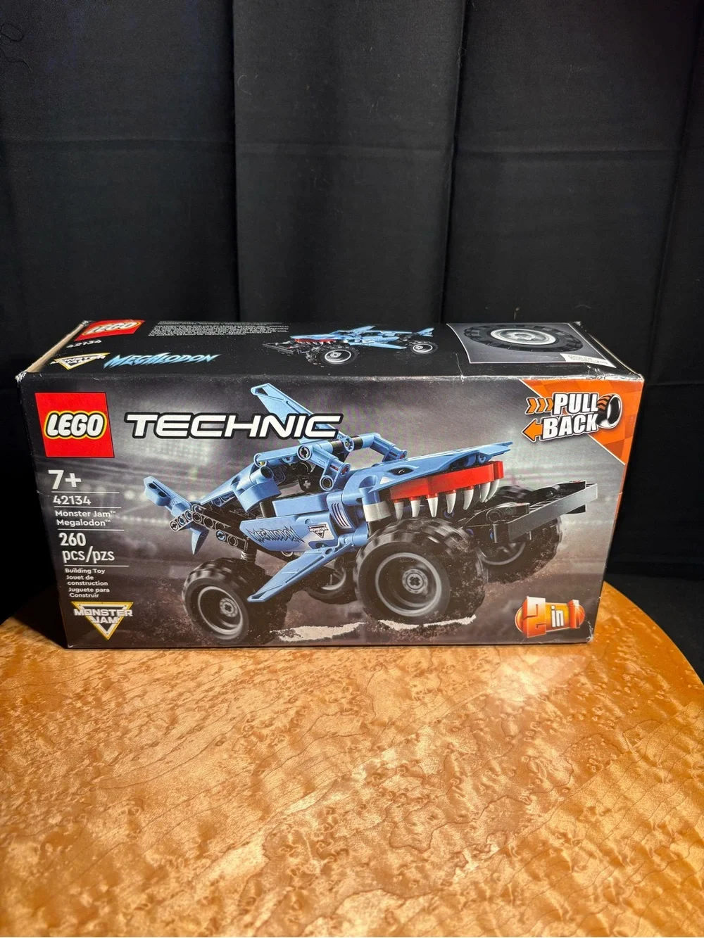 LEGO Technic Monster Jam Megalodon 42134 Set of 2 (1 Sealed, 1 Damaged Box)